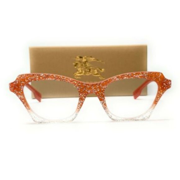 Burberry Women's Glitter Pink Eyeglasses! - Picture 2 of 3